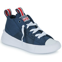 Schuhe Jungen Sneaker High Converse CHUCK TAYLOR ALL STAR ULTRA VARSITY CLUB MID Blau / Weiß / Rot