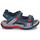 Schuhe Jungen Sportliche Sandalen Geox J BOREALIS BOY Marineblau / Rot