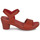 Schuhe Damen Sandalen / Sandaletten Art Alfama Rot