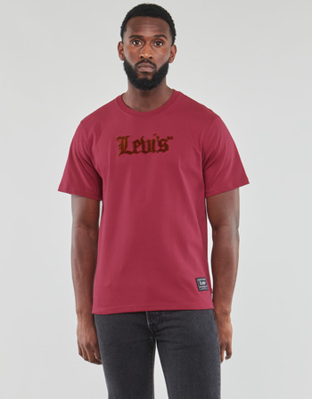 Levi's SS RELAXED FIT TEE Bordeaux