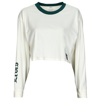 Abbigliamento Donna T-shirts a maniche lunghe Levi's GRAPHIC LS CROP REESE 