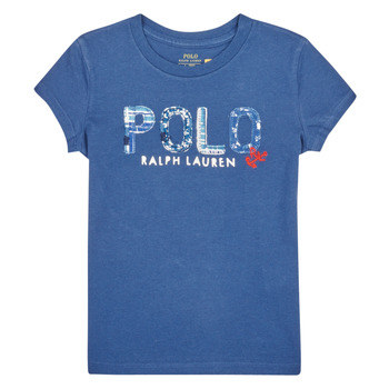 Abbigliamento Bambina T-shirt maniche corte Polo Ralph Lauren SS POLO TEE-KNIT SHIRTS-T-SHIRT 
