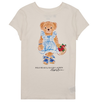 Abbigliamento Bambina T-shirt maniche corte Polo Ralph Lauren BEAR SS TEE 