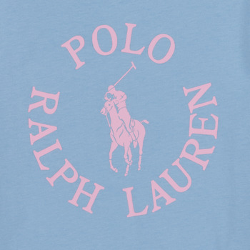 Polo Ralph Lauren SS GRAPHIC T-KNIT SHIRTS-T-SHIRT Blau