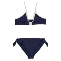 Kleidung Mädchen Badeanzug /Badeshorts Polo Ralph Lauren NAUTICAL 2PC-SWIMWEAR-2 PC SWIM Marineblau / Weiß