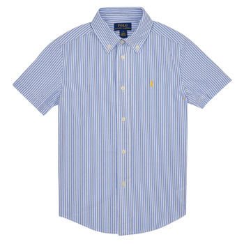 Vêtements Garçon Chemises manches courtes Polo Ralph Lauren CLBDPPCSS-SHIRTS-SPORT SHIRT 