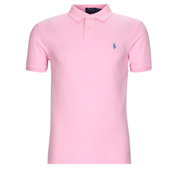 Kleidung Herren Polohemden Polo Ralph Lauren POLO AJUSTE SLIM FIT EN COTON BASIC MESH Pink