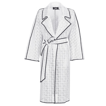 Vêtements Femme Trenchs Karl Lagerfeld KL EMBROIDERED LACE COAT 