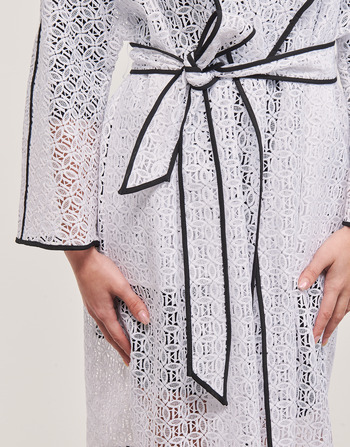 Karl Lagerfeld KL EMBROIDERED LACE COAT 