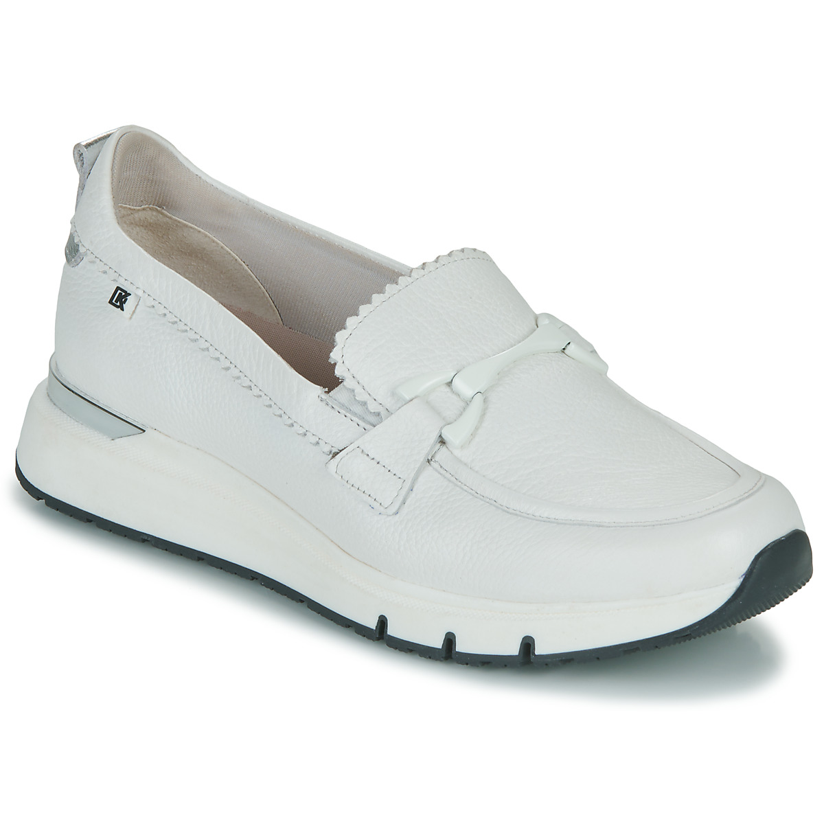 Schuhe Damen Slipper Dorking SERENA Weiß