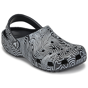 Schuhe Pantoletten / Clogs Crocs Classic Topographic Clog Weiß