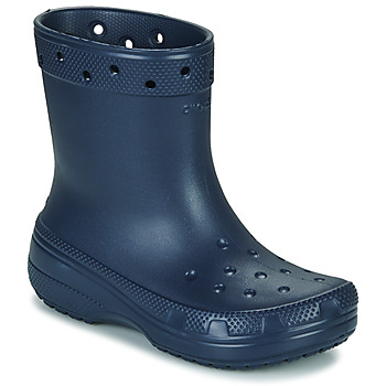 Schuhe Damen Gummistiefel Crocs Classic Rain Boot Marineblau