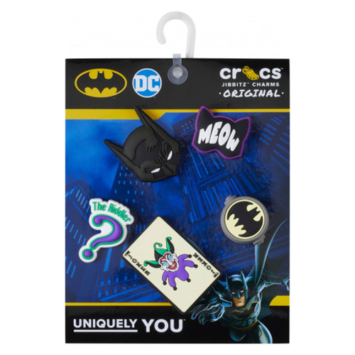 Accessoires Schuh Accessoires Crocs Batman 5Pck Bunt