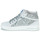 Schuhe Damen Sneaker High Semerdjian GIBRA-9398 Silbrig / Beige