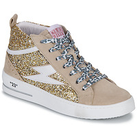 Schuhe Damen Sneaker High Semerdjian GIBRA-9399 Golden / Beige