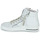 Schuhe Damen Sneaker High Semerdjian MARAL-9564 Weiß / Beige / Silbrig