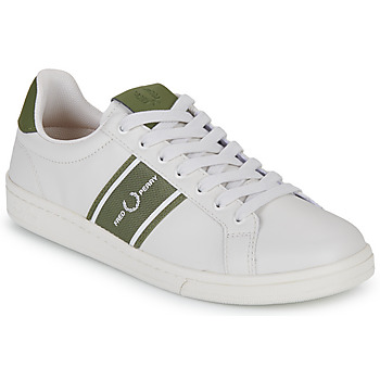Chaussures Homme Baskets basses Fred Perry B721 LEA/GRAPHIC BRAND MESH 