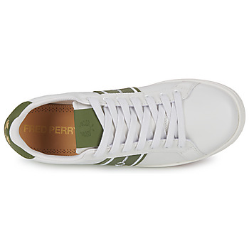 Fred Perry B721 LEA/GRAPHIC BRAND MESH 