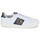 Schuhe Herren Sneaker Low Fred Perry B721 LEATHER / BRANDED Weiß / Marineblau
