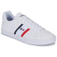 Schuhe Herren Sneaker Low Lacoste LEROND PRO Weiß / Blau / Rot