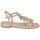 Schuhe Damen Sandalen / Sandaletten Maison Minelli F632119METPLATINE Golden