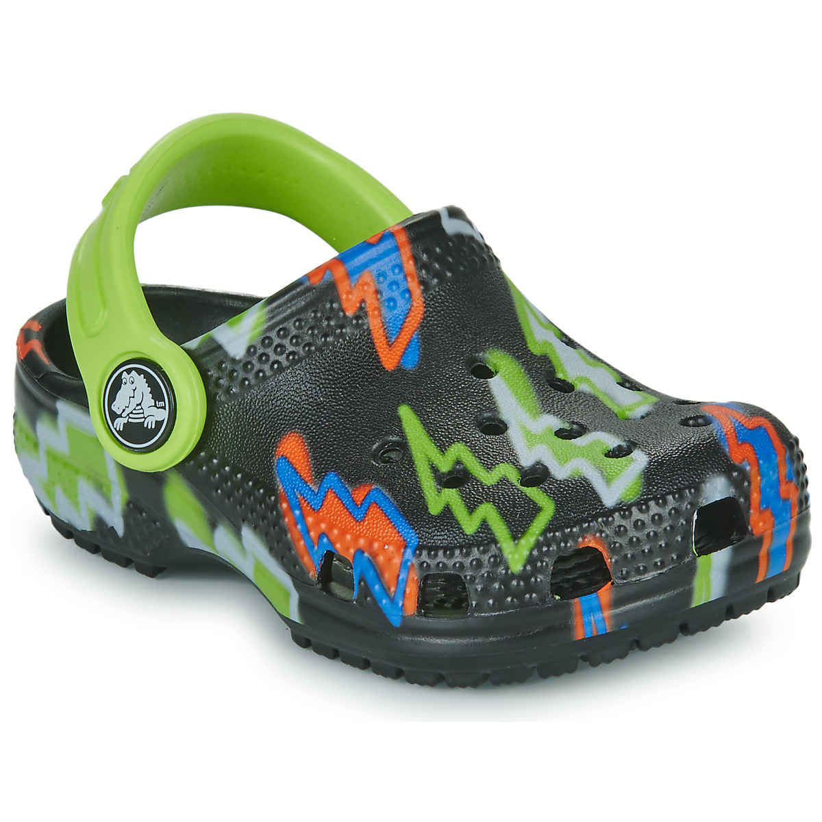 Schuhe Jungen Pantoletten / Clogs Crocs Classic Lightning Bolt CgT    