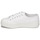 Schuhe Damen Sneaker Low Superga 2740 COTON PLATFORM Weiß