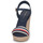 Schuhe Damen Sandalen / Sandaletten Tommy Hilfiger CORPORATE WEDGE Marineblau