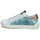 Schuhe Damen Sneaker Low Meline NKC166 Blau / Silber