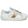 Schuhe Damen Sneaker Low Meline NKC167 Weiß / Golden