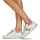 Schuhe Damen Sneaker Low Meline NKC167 Weiß / Golden