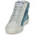 Schuhe Damen Sneaker High Meline NKC1151 Blau