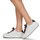 Schuhe Damen Sneaker Low Meline LI193 Weiß / Rot