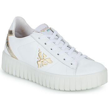 Schuhe Damen Sneaker Low IgI&CO DONNA ARES GREE Weiß / Golden