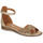 Schuhe Damen Sandalen / Sandaletten Myma 6423 Golden