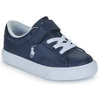 Schuhe Kinder Sneaker Low Polo Ralph Lauren THERON V PS Marineblau