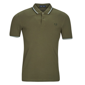 Kleidung Herren Polohemden Fred Perry TWIN TIPPED FRED PERRY SHIRT Khaki