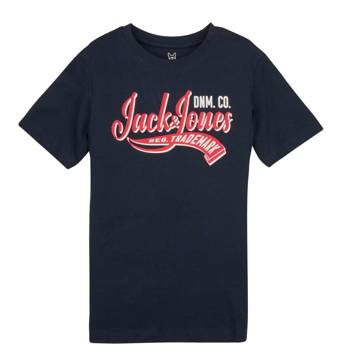 Kleidung Jungen T-Shirts Jack & Jones JJELOGO TEE SS NECK 2 COL JNR Marineblau