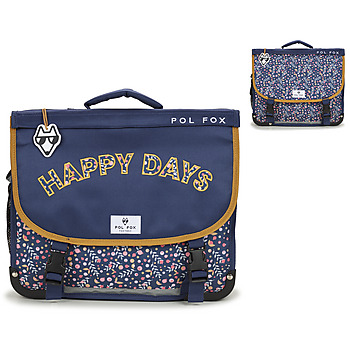 Taschen Mädchen Schultasche Pol Fox CARTABLE HAPPY BLUE 38 CM Marineblau