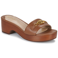 Schuhe Damen Pantoffel Lauren Ralph Lauren ROXANNE-SANDALS-FLAT SANDAL Kognac