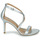 Schuhe Damen Sandalen / Sandaletten Lauren Ralph Lauren GABRIELE-SANDALS-HEEL SANDAL Silbrig