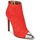 Schuhe Damen Low Boots Roberto Cavalli WDS213 Rot