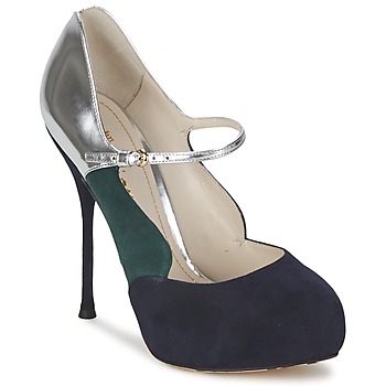 Chaussures Femme Escarpins John Galliano AO2179 Noir / Gris