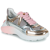 Schuhe Damen Sneaker Low Love Moschino SUPERHEART Gold / Silber