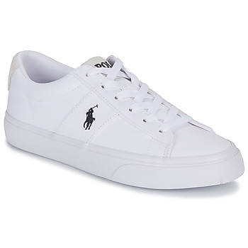 Schuhe Sneaker Low Polo Ralph Lauren SAYER-SNEAKERS-LOW TOP LACE Weiß