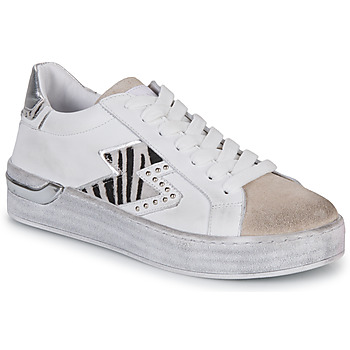 Schuhe Damen Sneaker Low Café Noir DS1616-S022 Weiß