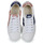 Schuhe Damen Sneaker Low Caval SLASH Weiß / Marineblau
