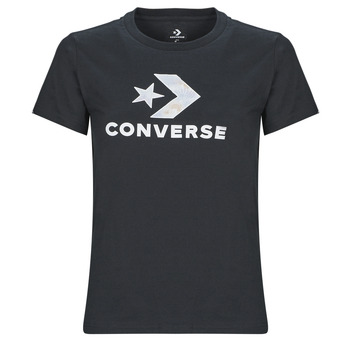 Vêtements Femme T-shirts manches courtes Converse FLORAL STAR CHEVRON 