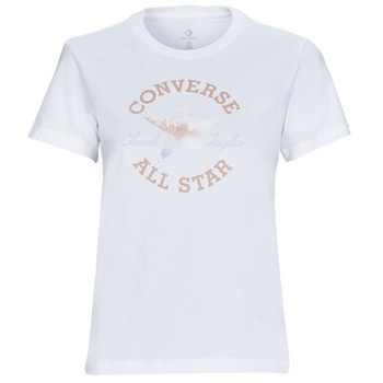Abbigliamento Donna T-shirt maniche corte Converse FLORAL CHUCK TAYLOR ALL STAR PATCH 