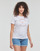 Kleidung Damen T-Shirts Converse FLORAL CHUCK TAYLOR ALL STAR PATCH Weiß